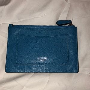 Coach Blue Wallet